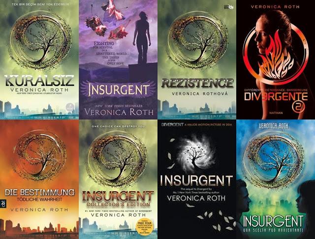 Portadas por todo el mundo: Insurgente de Veronica Roth