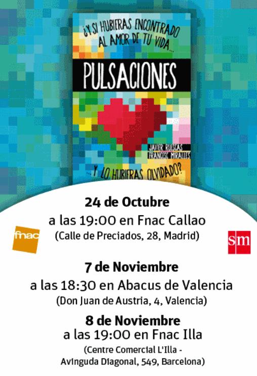 Presentación de Pulsaciones en Valencia y Barcelona Presentación de Pulsaciones en Valencia y Barcelona