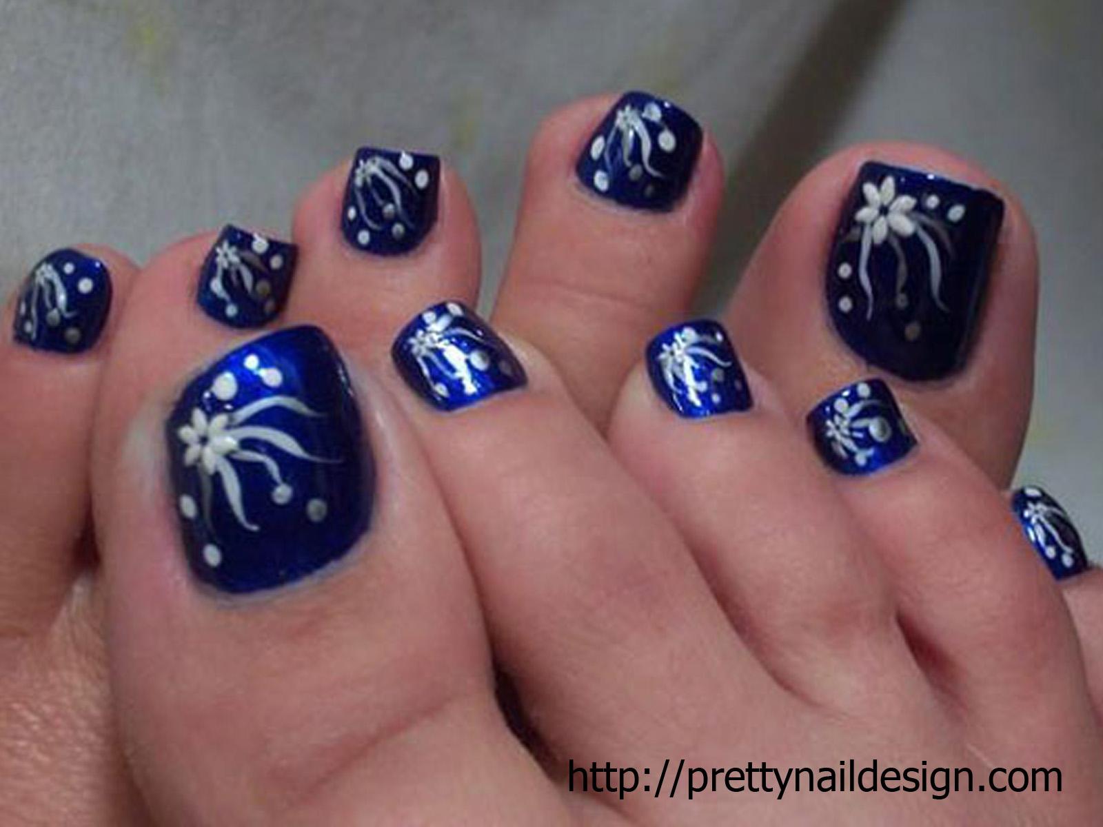 Diseños para las uñas de los pies- FOTOS