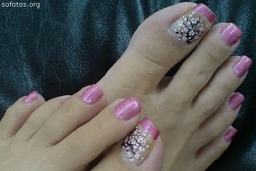 Diseños para las uñas de los pies- FOTOS