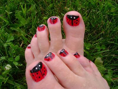 Diseños para las uñas de los pies- FOTOS