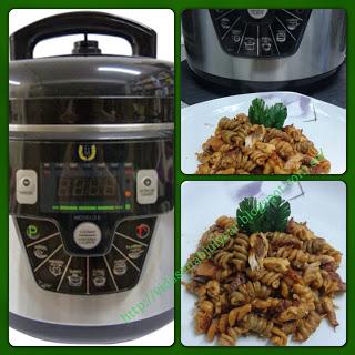 Espirales integrales con tomate y caballa Espirales integrales con tomate y caballa