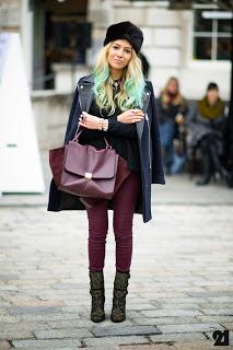 Street style:Hats