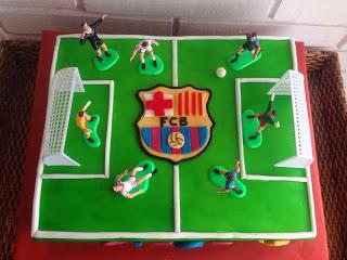 TARTA CAMPO DE FÚTBOL PARA AITOR