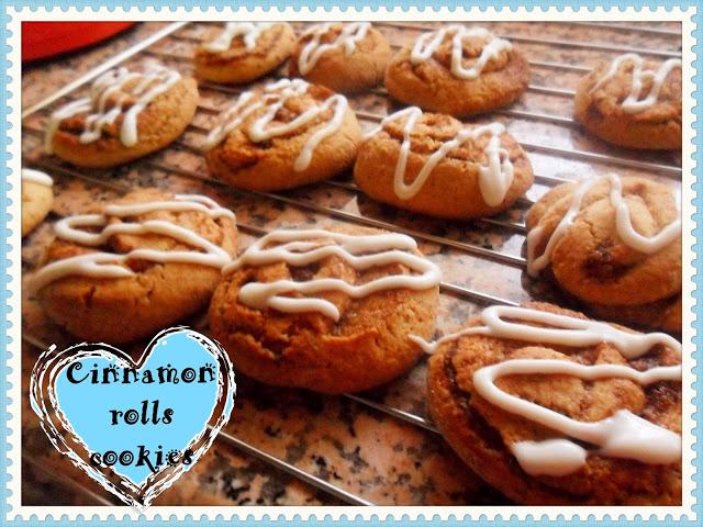 Cinnamon roll cookies Cinnamon roll cookies