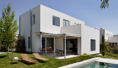 Casa Moderna con Toques Rusticos Casa Moderna con Toques Rusticos