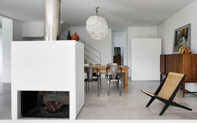 Casa Moderna con Toques Rusticos Casa Moderna con Toques Rusticos