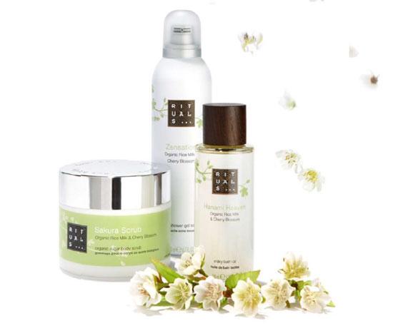 Kit Sakura de Rituals línea Sakura