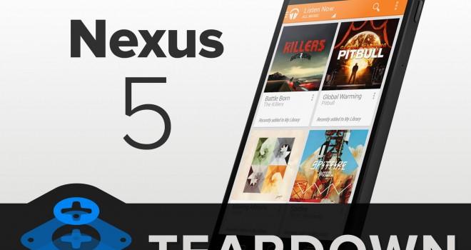 Nexus 5 demuestra que es fácil de reparar según iFixit Nexus 5 demuestra que es fácil de reparar según iFixit