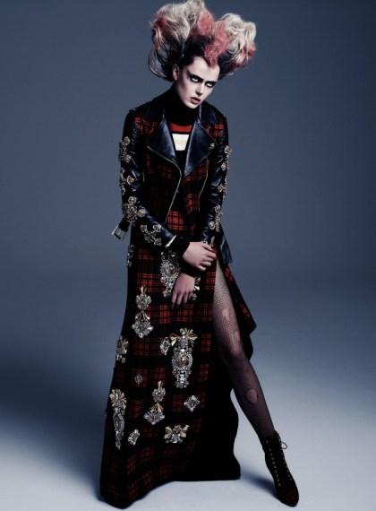 Frida-Gustavsson-by-Steven-Pan-Punk-Attitude-Flair-6-Fall-2013-6-735x997