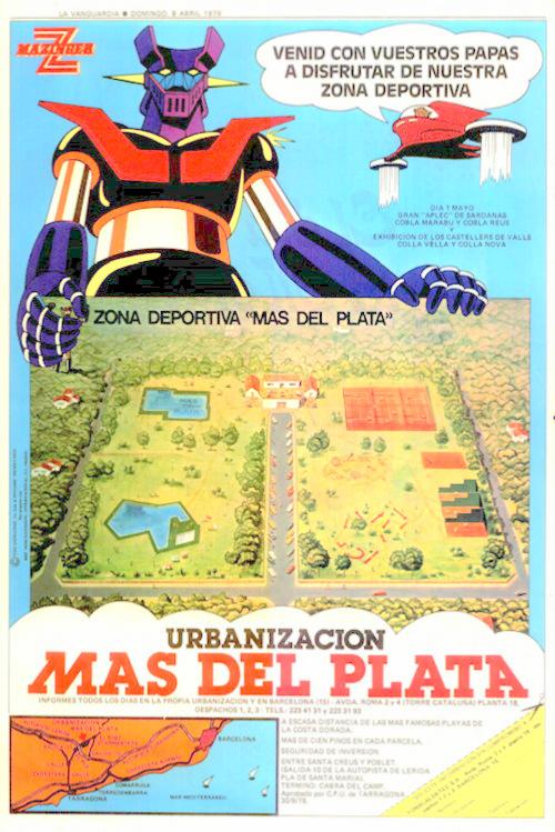 El Mazinger Z Tarragoní Mazinger Z Mas del Plata