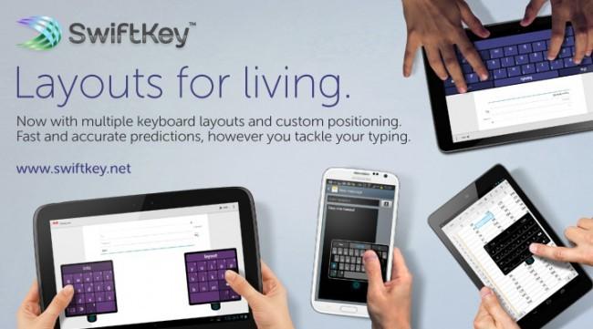 SwiftKey 4.3 para Android SwiftKey-Layouts-for-Living