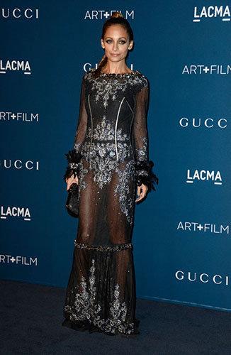 nicole richie lacma 2013