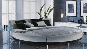 Dormitorios matrimoniales con cama redonda cama blanca