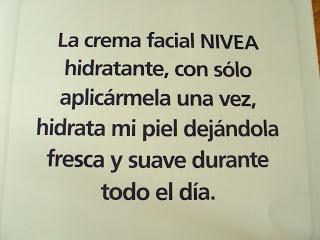 NIVEA faciales