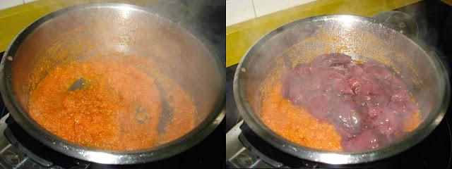 HIGADITOS DE POLLO EN SALSA HIGADITOS DE POLLO EN SALSA