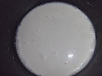 Arroz con Leche de Almendras, en la Chef. Arroz con Leche de Almendras, en la Chef.