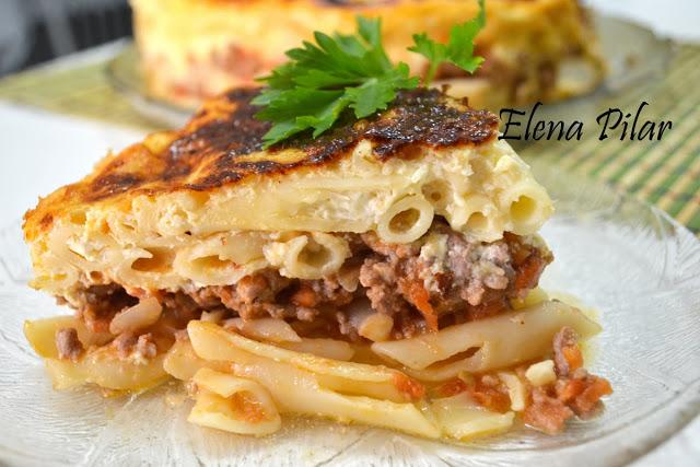 Pastel de Macarrones Pastel de Macarrones