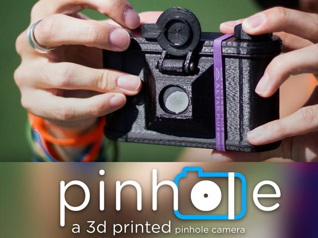 Pinhole printed: La cámara pinhole hecha con impresora 3D