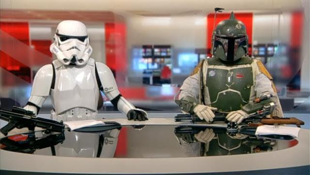 Presentadores de la BBC - Star Wars Presentadores de la BBC - Star Wars