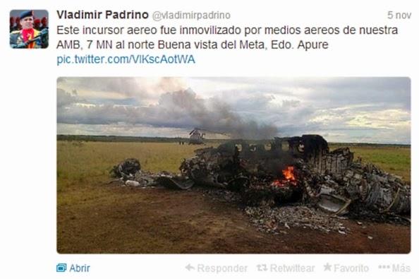 El misterioso avión mexicano incendiado en Venezuela