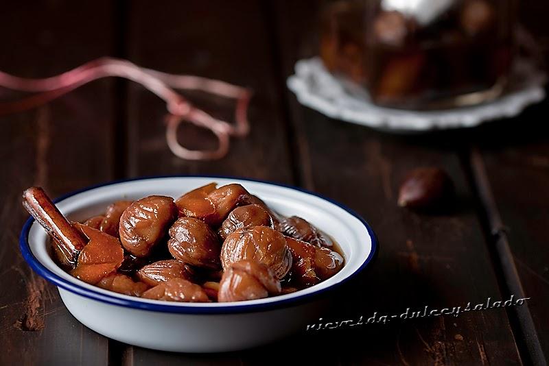 CASTAÑAS EN ALMIBAR CASTAÑAS EN ALMIBAR