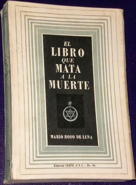 Portada de la editorial Glem para El Libro que Mata a la Muerte o Libro de los Jinas de Mario Roso de Luna