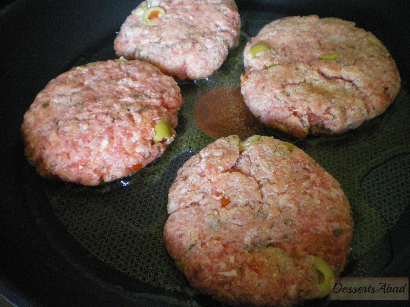 Hamburguesa a la veronesa Hamburguesa a la veronesa