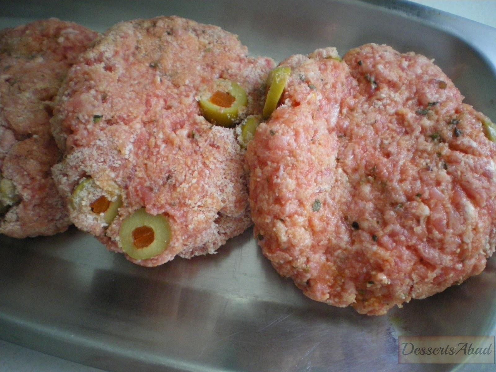 Hamburguesa a la veronesa Hamburguesa a la veronesa