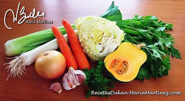 Sopa Quema Grasa Dukan: Ingredientes Sopa Quema Grasa Dukan: Ingredientes