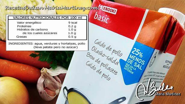 Sopa Quema Grasa Dukan: Caldo Desgrasado sin azúcar añadido Sopa Quema Grasa Dukan: Caldo Desgrasado sin azúcar añadido