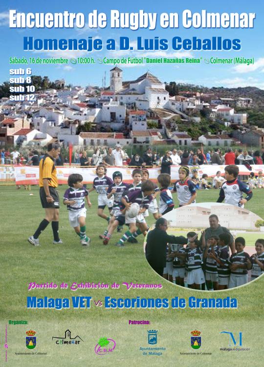 Concentración Rugby. Colmenar 2013. Cartel