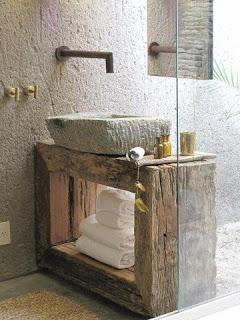 lavabo rustico