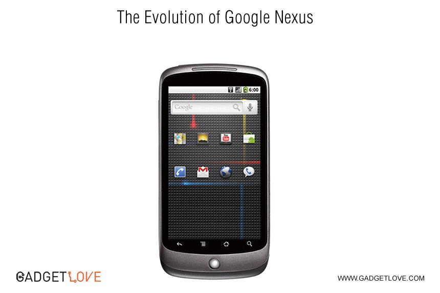 Evolución del Google Nexus One al Nexus 5 Nexus Google