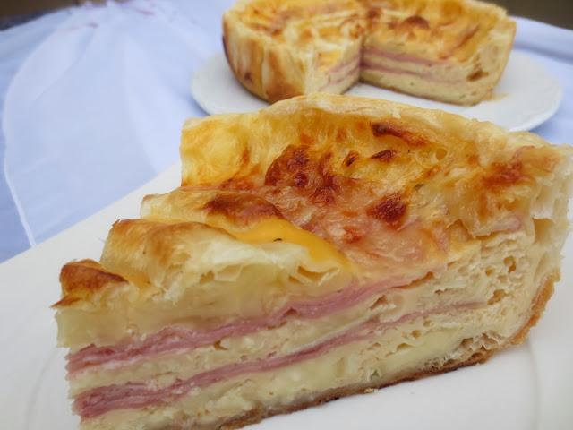 Quiche de queso brie y jamón Ana Sevilla