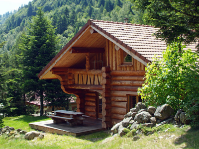 Cabana rustica en las montanas francesas paperblog Rusticas cabaña decoración