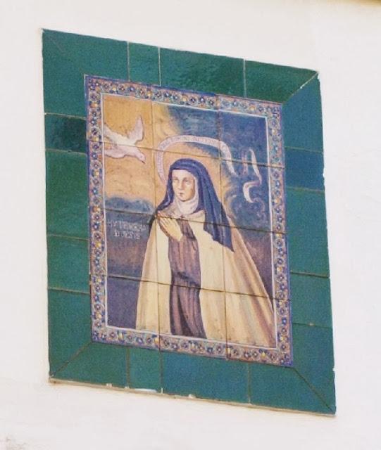 Santa Teresa de Jesús, en la Calle Montevideo. Santa Teresa de Jesús, en la Calle Montevideo.