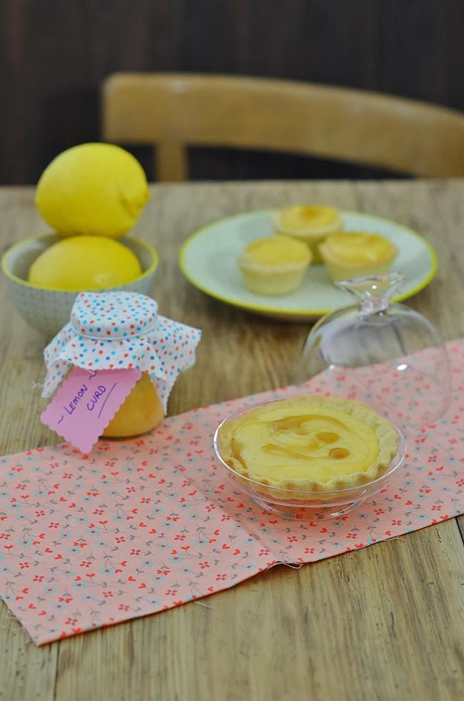 Tartaletas de lemon curd, programa de Al Dente en La 8 Salamanca
