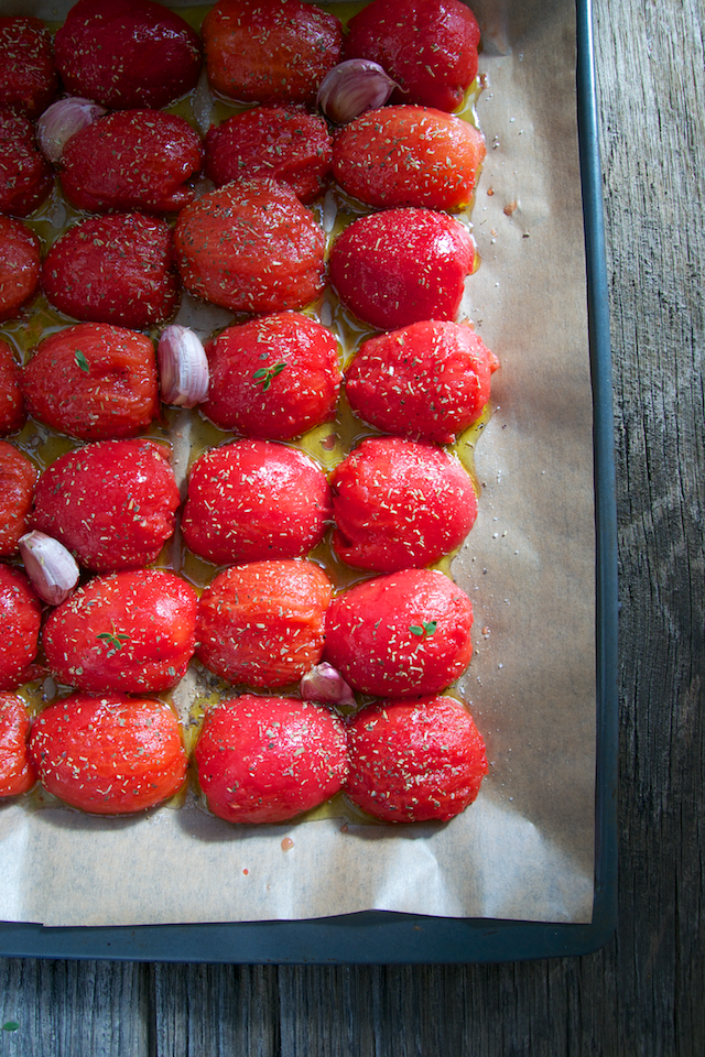 Tomates confitados