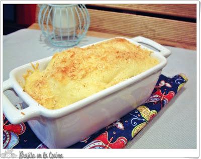 Coliflor con queso Coliflor con queso