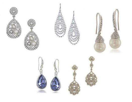 Aros románticos para usar el día de tu casamiento aros casamiento novia opciones