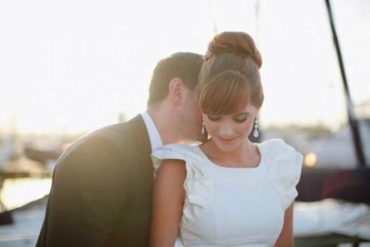 Aros románticos para usar el día de tu casamiento aros casamiento novia