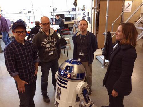 Primera imagen del ‘Making of’ de ‘Star Wars Episode VII’ R2BTS