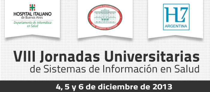 VIII Jornadas Universitarias de Sistemas de Información en Salud