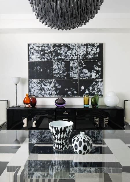Los mil matices del blanco y negro en un apartamento en Milán - Paperblog