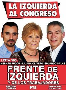 Sumate a la lista de ARTISTAS Y ESCRITORES EN APOYO AL FRENTE DE IZQUIERDA Votar al Frente de Izquierda