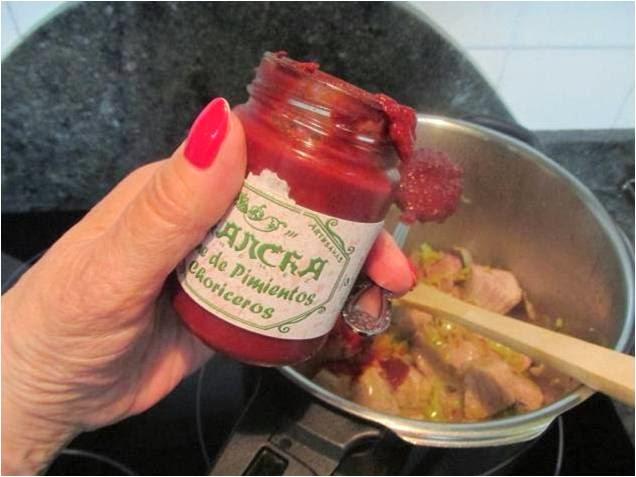 TERNERA GUISADA CON SETAS TERNERA GUISADA CON SETAS