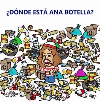 Botella willy basuras Botella willy basuras