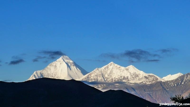 Día 11: Seguimos celebrando en Muktinat vistas desde Muktinat