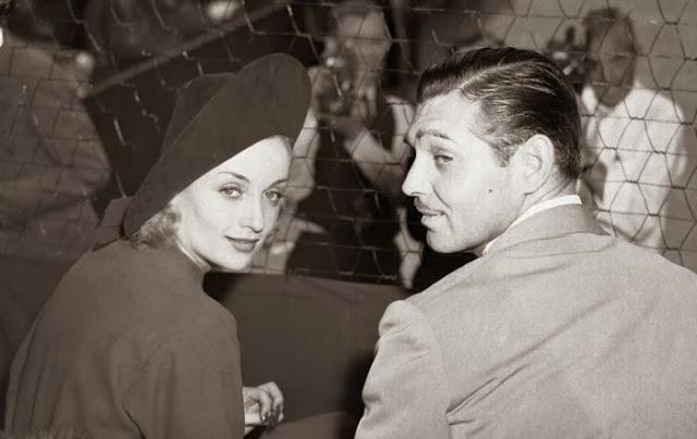 Clark Gable y Carole Lombard